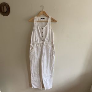 White Jumpsuit
